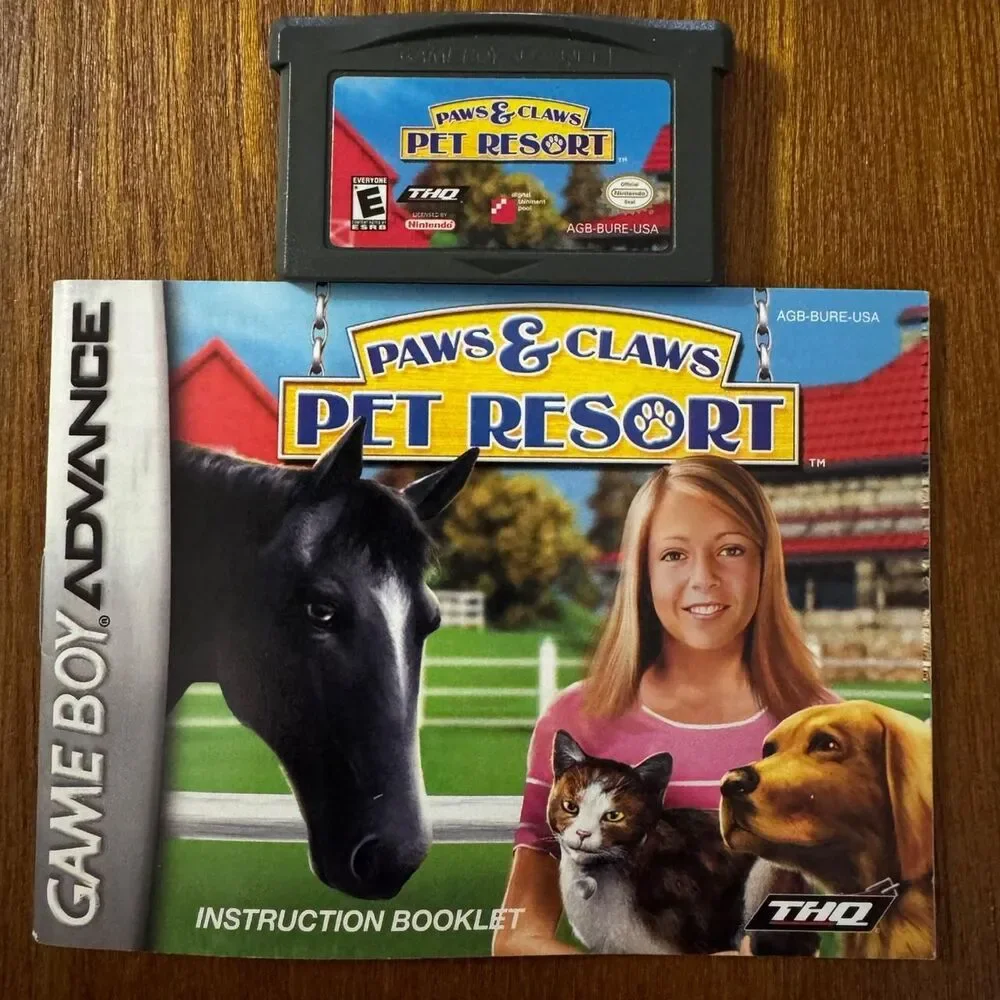 Nintendo Paws & Claws Pet Resort Game Boy Advance
